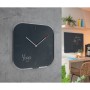 Horloge Murale Leitz Cosy Verre Gris (30 x 4 x 30 cm)