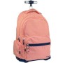 Mochila Escolar con Ruedas Milan Rosa (52 x 34,5 x 23 cm)