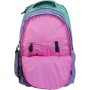 Mochila Escolar con Ruedas Milan Lila Turquesa (52 x 34,5 x 23 cm)