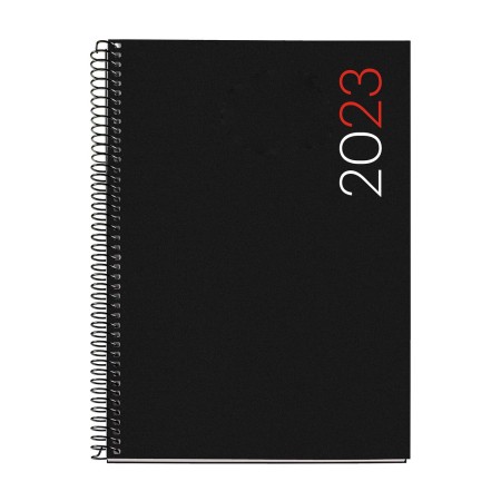 Agenda Mico City Plus 2023 Negro A5 (15,5 x 21,3 cm)