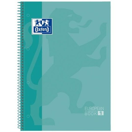 Cuaderno Oxford European Book Ice Menta A4 5 Unidades