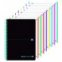 Cuaderno Oxford European Book Black & Colours Negro A4 5 Unidades