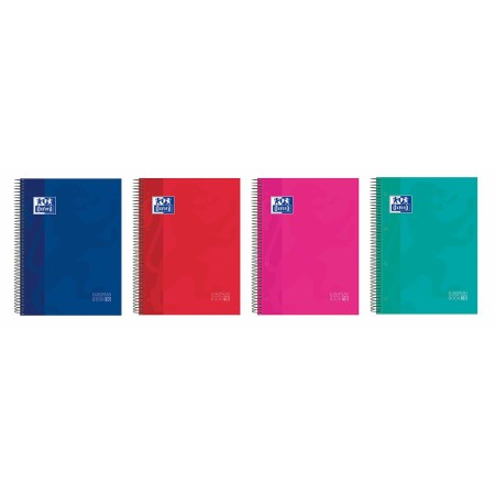 Cuaderno Oxford European Book 10 Multicolor Microperforado A4 5 Unidades