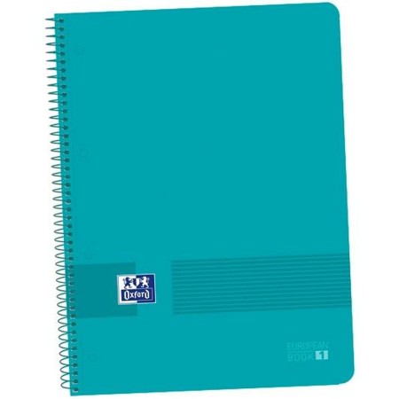 Cahier Oxford Live&Go A4 Eau 5 Unités