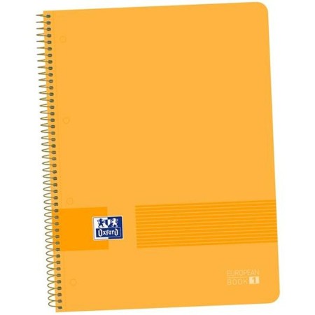 Cahier Oxford Live&Go Orange A4 5 Unités