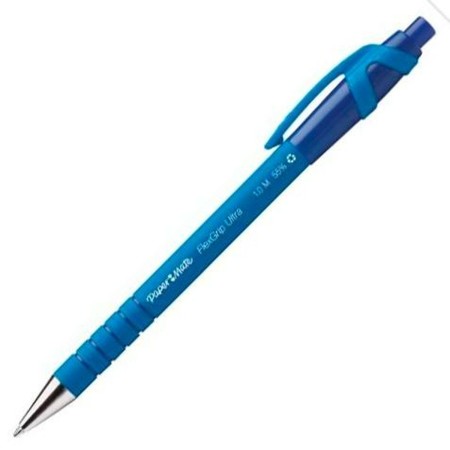 Bolígrafo Paper Mate Flexgrip Ultra ST Azul 36 Unidades