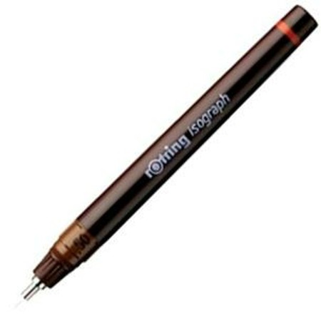 stylo à encre liquide Rotring Isograph Noir 0,5 mm