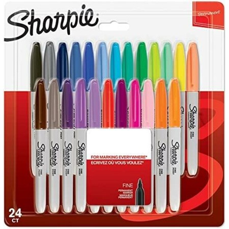 Set de Rotuladores Sharpie 24 Piezas Permanente 1 unidad