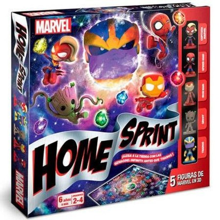 Juego de Mesa Shuffle MC MARVEL HOME SPRINT + 6 Años