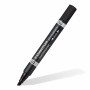 Marqueur permanent Staedtler Lumocolor Duo Noir 10 Unités