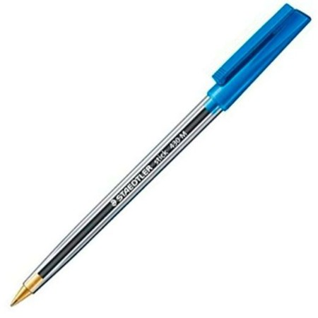 Bolígrafo Staedtler Stick 430 Azul 50 Unidades