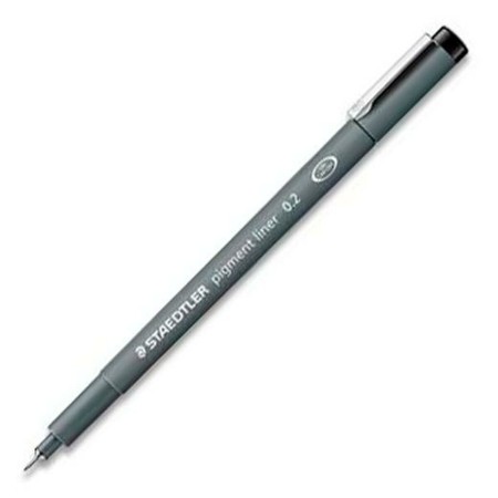 Rotuladores Staedtler Pigment Liner 308 10 Unidades 0.2 mm