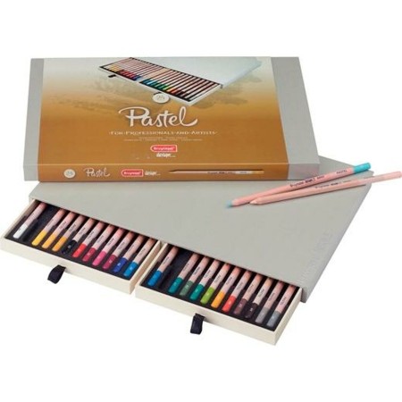 Crayons de couleur Bruynzeel Design Pastel 24 Pièces Multicouleur