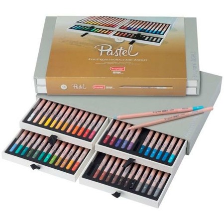 Crayons de couleur Bruynzeel Design Pastel 48 Pièces Multicouleur