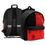 Mochila Escolar LaLiga Tech Negro Rojo (31 x 43 x 13 cm)