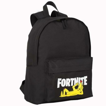 Mochila Escolar Fortnite Crazy Banana Negro (41 x 31 x 13,5 cm)