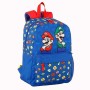 Cartable Super Mario Rouge Bleu (31 x 43 x 13 cm)