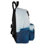 Mochila Escolar Toybags Be Water Azul Blanco (42 x 31 x 14 cm)