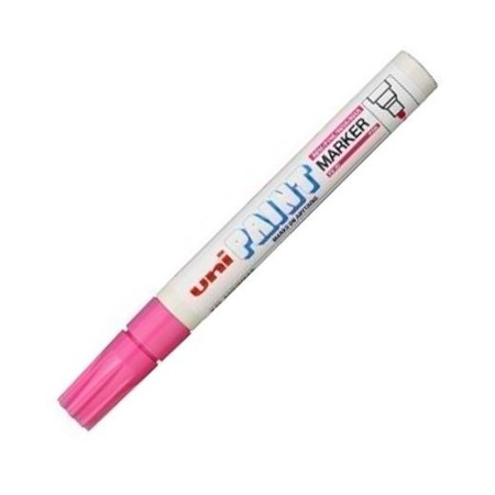 Rotulador permanente Uni-Ball Paint Marker PX-20 Rosa 12 Unidades