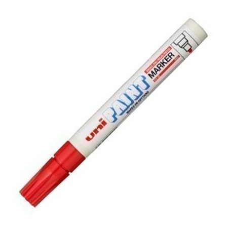 Rotulador permanente Uni-Ball Paint Marker PX-20 Rojo 12 Unidades