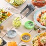 Cortador de Verduras en Espiral y Rallador con Recetas Vigizer InnovaGoods