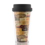 Vaso con Tapa y Doble Pared Coffee Gadget and Gifts