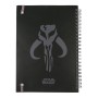 Libreta de Anillas The Mandalorian Negro A5