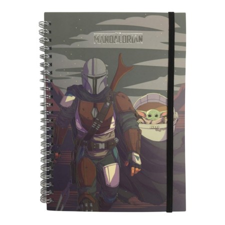 Libreta de Anillas The Mandalorian Azul A5