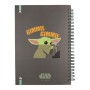 Libreta de Anillas The Mandalorian Verde A5