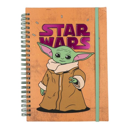 Libreta de Anillas The Mandalorian Naranja A5