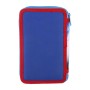 Plumier Triple The Avengers 43 Piezas Azul (12 x 19,5 x 6,5 cm)