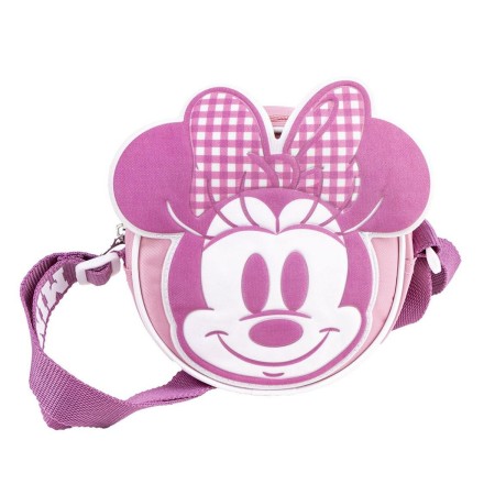 Sac Minnie Mouse Rose (16 x 16 x 4,5 cm)