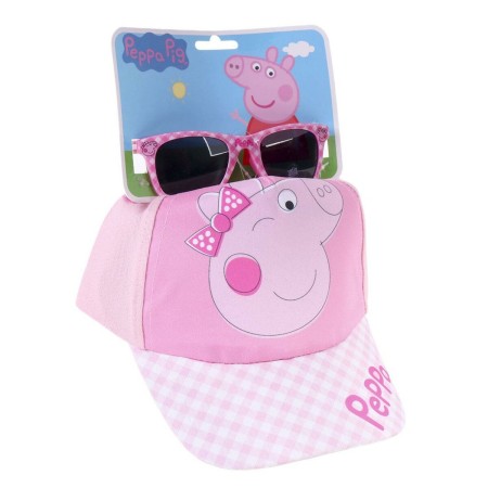 Lot Peppa Pig Lunettes de soleil Casquette Rose