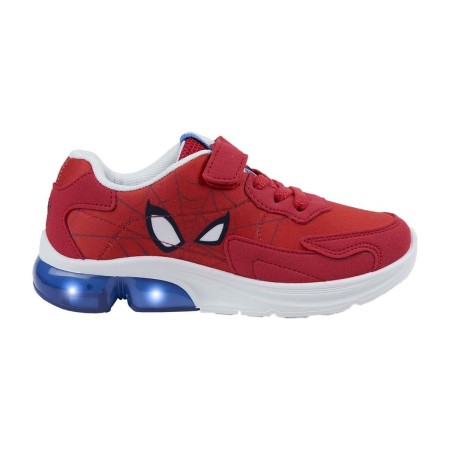 Baskets LED Spiderman Rouge