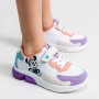 Baskets LED Minnie Mouse Multicouleur