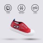 Chaussures casual enfant Spiderman Rouge