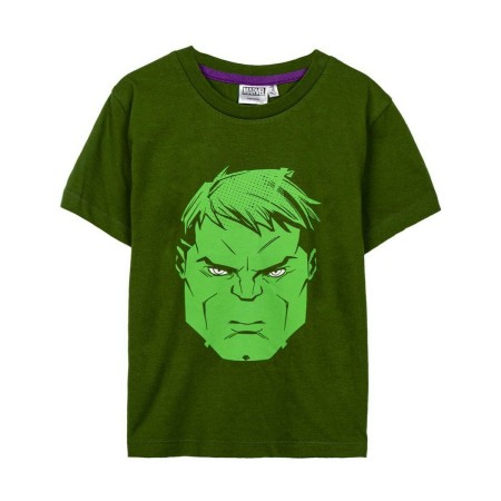 Camiseta de Manga Corta The Avengers Beige