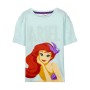 Camiseta de Manga Corta Infantil Princesses Disney Verde