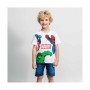 Camiseta de Manga Corta The Avengers Infantil Blanco