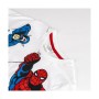 Camiseta de Manga Corta The Avengers Infantil Blanco