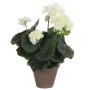 Plante décorative Mica Decorations PVC Géranium