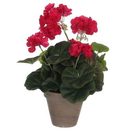 Planta Decorativa Mica Decorations PVC Geranio (11,5 x 33 cm)