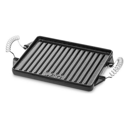 Plaque chauffantes grill Vaello Rectangulaire Noir Acier émaillé (27 x 21 cm)