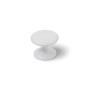 Pommeau Rei 756 Rond Métal Blanc 4 Unités (Ø 33 x 27 mm)