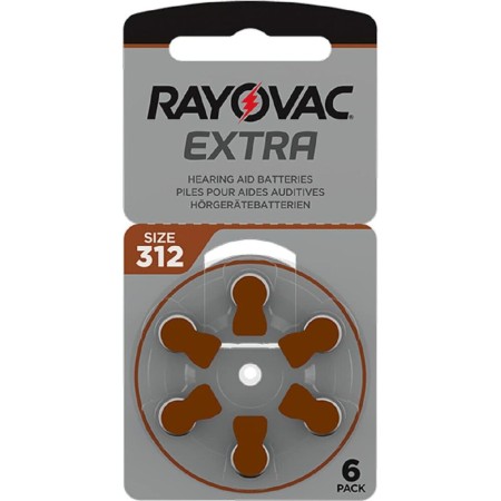 Batteries Rayovac Extra Compatibilité avec aides auditives