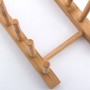 Soporte para Platos Natural Bambú (34 x 12,5 x 12 cm)