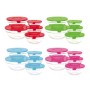 Set de 5 Fiambreras Glass EH Transparente