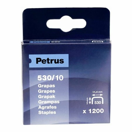 Agrafes Petrus 77515 530/10 mm 1200 Unités