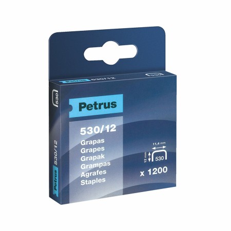 Agrafes Petrus 77516 530/12 mm 1200 Unités