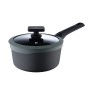 Casserole avec couvercle Masterpro Reeco BGMP8113 Noir Aluminium Silicone (Ø 16 x 8 cm) (1,8 L)